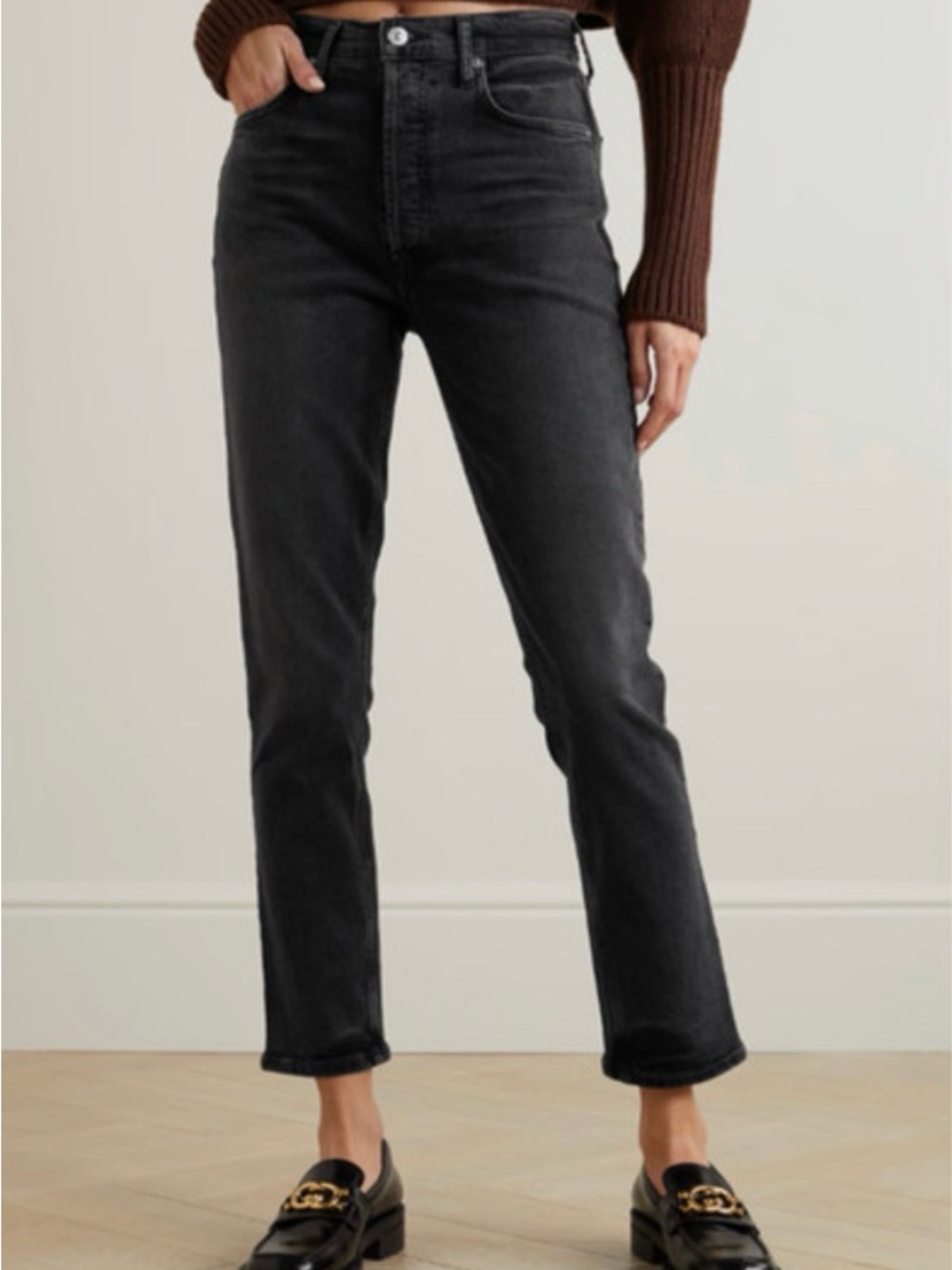 Citizens Of Humanity Charlotte high rise Straight Leg Jeans
